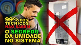 3 segredos da umidade no sistema de refrigeração de uma geladeira veja como resolver [upl. by Tiffy]