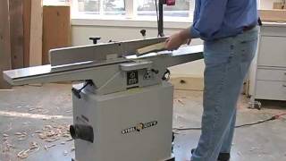 Using a Jointer to Taper Legs For Furniture [upl. by Beuthel]