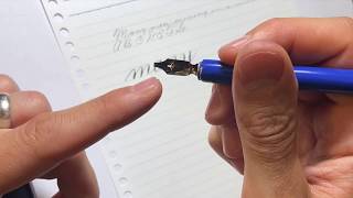 How to use a dip pen and ink [upl. by Anertak968]