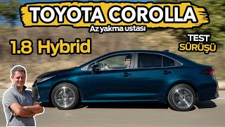 Makyajlı Toyota Corolla 18 Hybrid eCVT test sürüşü 2024  Az yakma ustası [upl. by Aniala511]