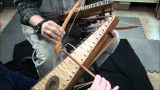 The Ash Grove  Tenor Bowed Psaltery Duet [upl. by Karlik]