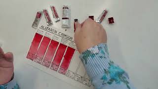 Alizarin Crimson and Lightfast Substitutions in Watercolour [upl. by Meehyrb]