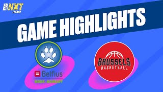 Belfius MonsHainaut vs Brussels Basketball  Game Highlights [upl. by Lukas]