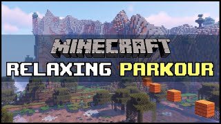 1 hour 20 minutes of relaxing Minecraft Parkour Nostalgia Scenery No Ads [upl. by Htebazila631]