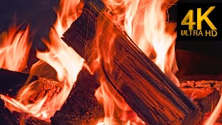 🔥 Fireplace Ambience 247 NO MUSIC Fireplace with Burning Logs and Crackling Fire Sounds [upl. by Atinehs349]