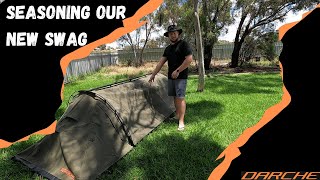 HOW TO SEASON A SWAG  DARCHE DUSK TO DAWN 1400  DARCHE SWAG  CAMPING GEAR REVIEWS [upl. by Ahser]