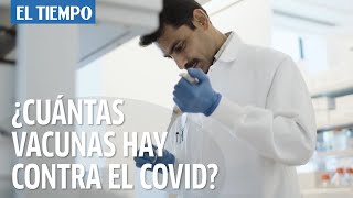 ¿Cuántas vacunas hay contra el covid 19 [upl. by Ateerys]