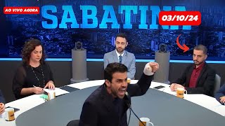 EXCLUSIVO SABATINA PABLO MARÇAL AO VIVO AGORA Entrevista COM PABLO MAÇAL [upl. by Ahsuatan]