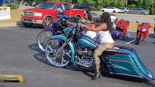 Sose The Ghost Pulls Up To Myrtle Beach Bike Week 2022  Suck Bang Blow [upl. by Cony]