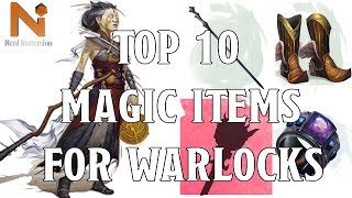 Top 10 DampD 5e Warlock Magic Items  Nerd Immersion [upl. by Brendan]