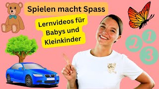 Lernen für Kleine mit Miss Josi  Spielen macht Spass  Lernvideos für Babys amp Kleinkinder [upl. by Herold]