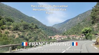 161 2K 🇫🇷 Scenic France driving Mercantour national park part 1  Nice to Mercantour [upl. by Azal]