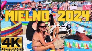 Mielno 2024  spacer po plaży 4k60fps [upl. by Marijane]