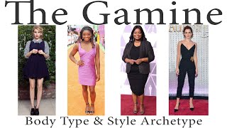 THE GAMINE  Everything You Need to Know about the Gamine  Lines Clothing and Real Women Examples [upl. by Candyce372]