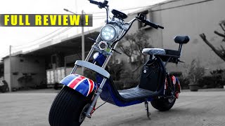 FULL Review New ELektrik Scooter 2023  Model Harley City 1500 Watt Lithium Baterai  CITY COCO [upl. by Adiam]