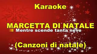 cover strumentale  MARCETTA DI NATALE CON TESTO CANZONI DI NATALE [upl. by Koch]