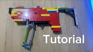 Working Lego MP5 Semi Auto Tutorial [upl. by Thormora546]