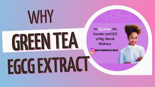 Green Tea EGCG Extract for Fibroids greentea egcg fibroids [upl. by Ettenig446]