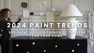 Top Interior Paint Colors for 2024  How to Pick Paint Colors Like a Designer [upl. by Ailalue]