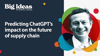 Predicting ChatGPTs impact on the future of supply chain [upl. by Ion452]