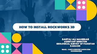 How to Install Rockworks 3D [upl. by Dudden]