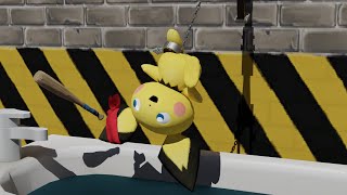 Pichu hanging trap torture bath CHAINED [upl. by Ayidah]