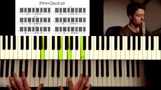 How to play Rihanna Stay Original Piano lesson Tutorial by Piano Couture [upl. by Aileve]