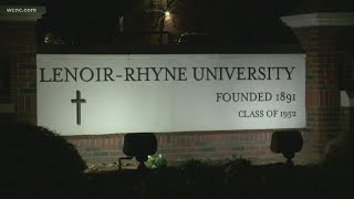 LenoirRhyne football player killed in shooting [upl. by Siramaj464]