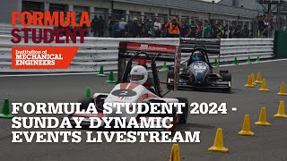 Formula Student 2024  Sunday Dynamic Events Livestream [upl. by Joash995]