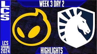 DIG vs TL Highlights  LCS Spring 2024 Week 3 Day 2  Dignitas vs Team Liquid [upl. by Alana51]