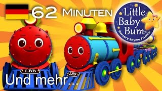 Das Farbenzug Lied  Und noch viele weitere Kinderlieder  von LittleBabyBum [upl. by Carew867]