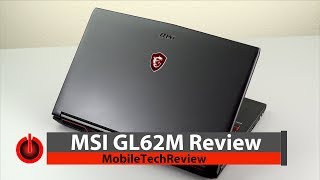 MSI GL62M Review  MSIs Most Affordable Gaming Laptop [upl. by Bonilla]