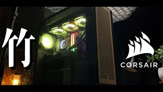 【交換パネル】CORSAIR 5000D CORE AIRFLOW  Wooden Panels [upl. by Rockel]