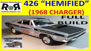 1968 Dodge Charger RT 125 Scale Revell 4202 Full Kit Build amp Review [upl. by Sargent427]