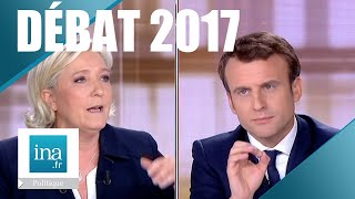 Débat 2017 entre Marine Le Pen et Emmanuel Macron résumé en 15 minutes  Archive INA [upl. by Bordiuk]