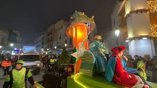 Cabalgata Reyes Magos Tomelloso 2023 [upl. by Hanway]