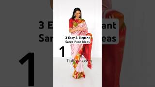 Saree Poses for Women  saree hacks  trendy saree  silk saree  shorts saree [upl. by Aenej]