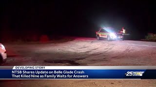 National Transportation Safety Board now investigating Belle Glade crash that killed 9 people [upl. by Brader147]