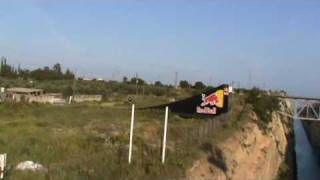 red bull korinthos greece  ROBBIE MADDISON JUMB ISTHMOS CANAL [upl. by Macur568]