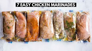 7 EASY Chicken Marinades [upl. by Noicpecnoc]