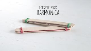 DIY Popsicle Harmonica [upl. by Huan]