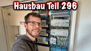 Hausbau Teil 296 KNX Programm aufspielen ElektroM [upl. by Kassi917]