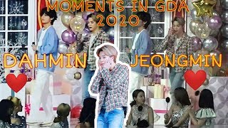 DAHMIN OR JEONGYEON❤MOMENTS IN GDA 2020❤ 10 [upl. by Jamil]