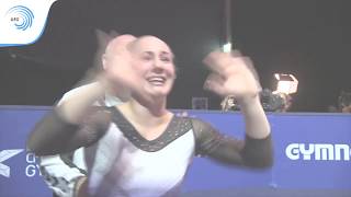 Boglarka DEVAI HUN  2018 Artistic Gymnastics European Champion vault [upl. by Tiffi]