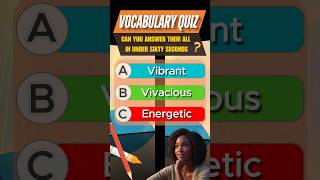 Can you pass this vocabulary quiz  vocabulary quiz shorts [upl. by Garbers]