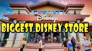 Go Inside the Worlds Largest Disney Store [upl. by Peer]