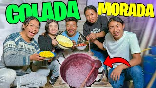 Preparamos COLADA MORADA Ecuatoriana 🇪🇨  FERNANDO OTAVALO VLOGS [upl. by Atteynad]