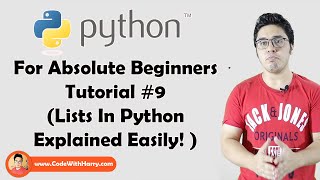 Python Lists And List Functions  Python Tutorials For Absolute Beginners In Hindi 9 [upl. by Jacquelynn279]