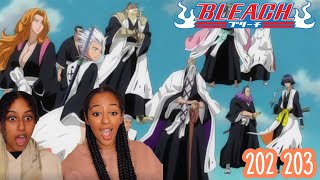 Invasion  BLEACH Episodes 202 203  Arrancar arc  Reaction [upl. by Asuncion]