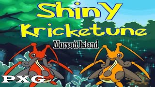 Kricketune e Shiny Kricketune Murcott Island PXG 2021 [upl. by Bjork]